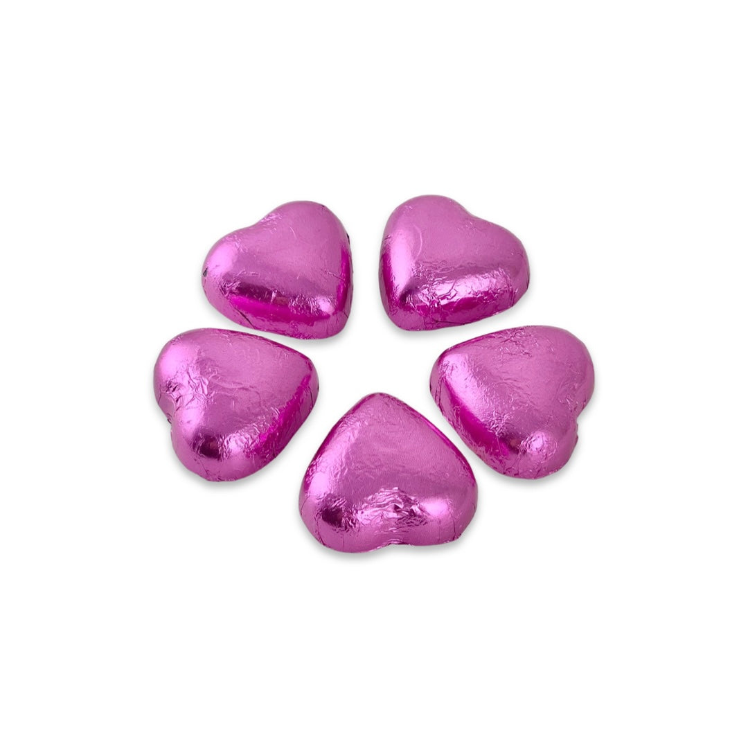 Chocolate Love Hearts - Pink Chocolate Love Hearts - Pink