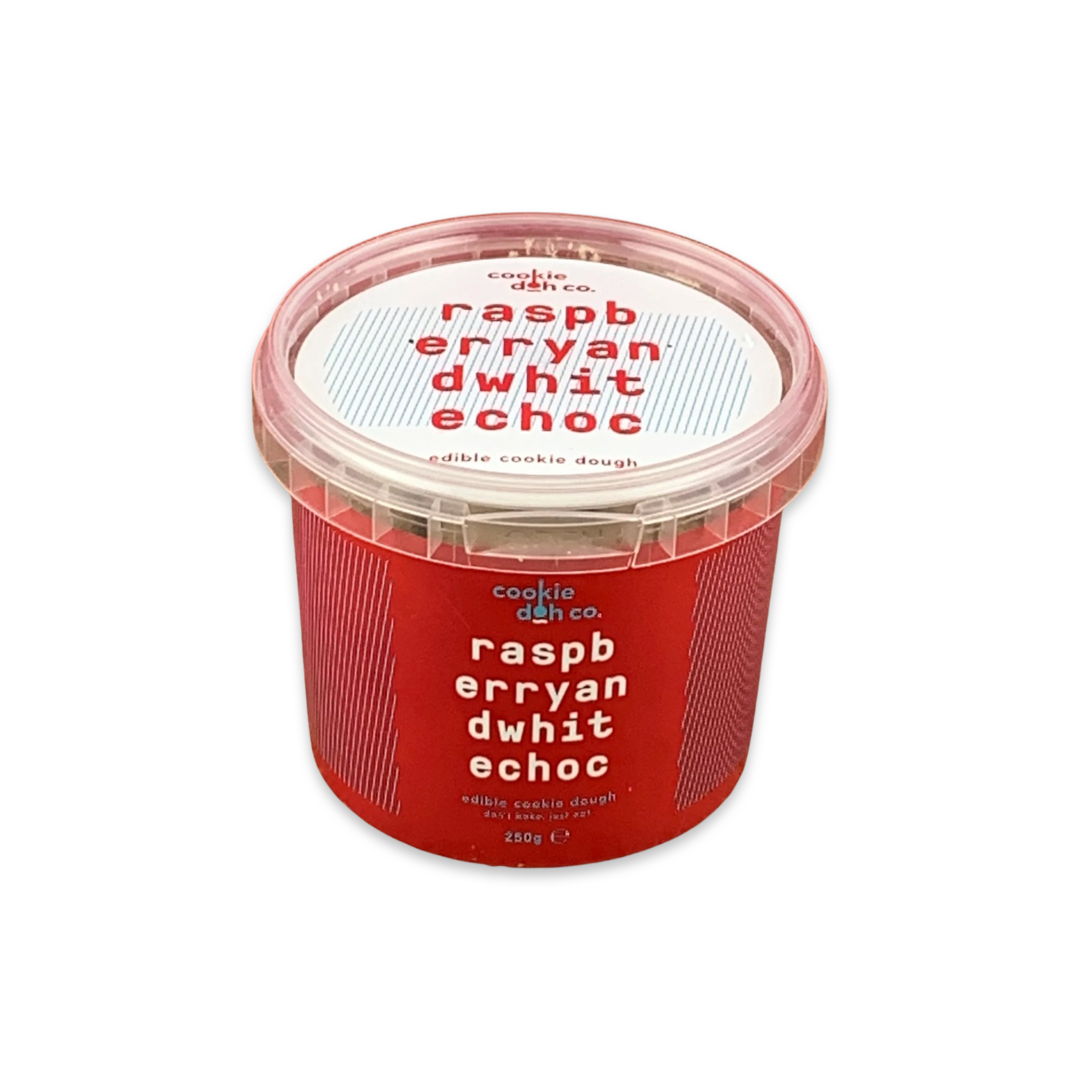 Cookie Dough Co Raspberry Cookie Dough 250g Cookie Dough Co Raspberry Cookie Dough 250g