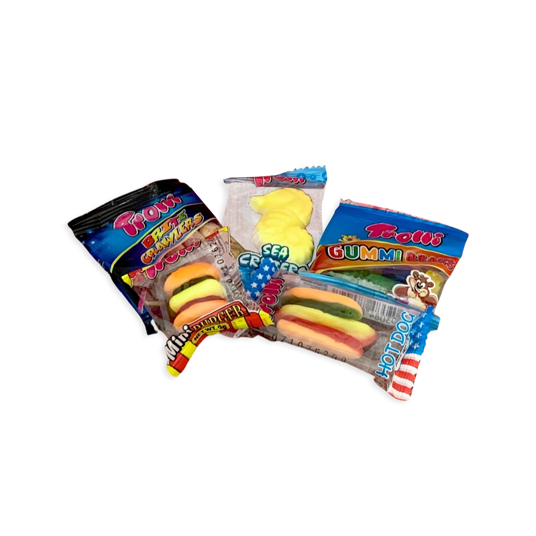 5 Assorted Gummy Lollies 5 Assorted Gummy Lollies