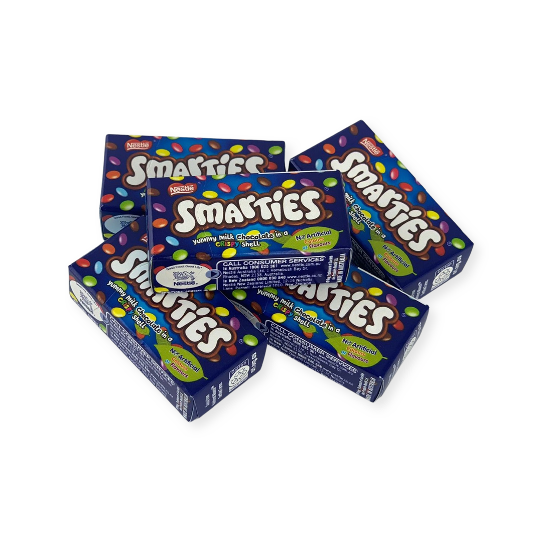 5 Smarties Fun Size Chocolates  5 Smarties Fun Size Chocolates