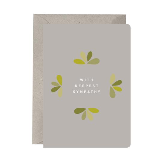 With Deepest Sympathy - Greeting Card With Deepest Sympathy - Greeting Card
