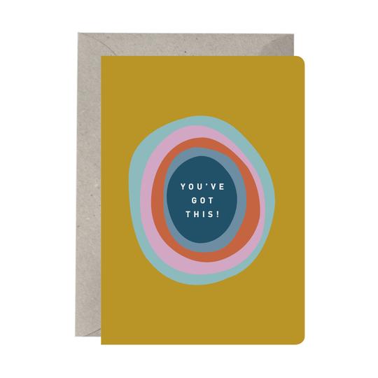 You've Got This - Good Luck - Greeting Card You've Got This - Good Luck - Greeting Card