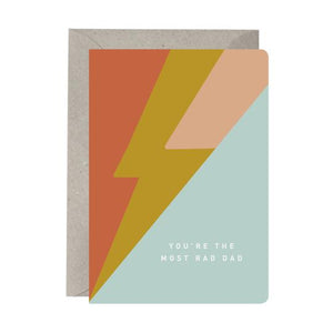 You're The Most Rad Dad - Greeting Card
